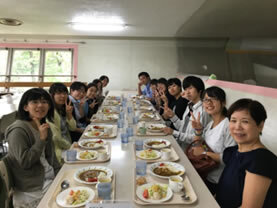 戸田さんと昼食